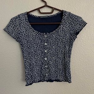 Brandy Melville Floral Top